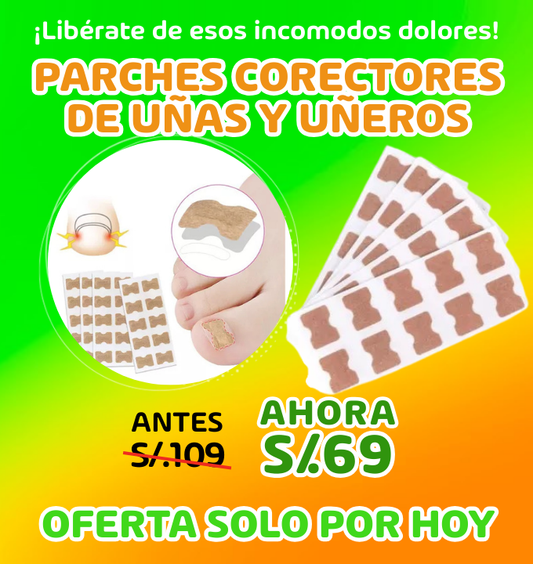 Parches Correctores de Uñas Y/O Uñeros 50