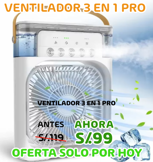 VENTILADOR 3 EN 1 PRO